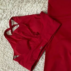 Forever 21 Work out Set Sports Red